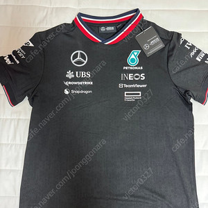 메르세데스 amg f1 팀 티셔츠 유니폼 S