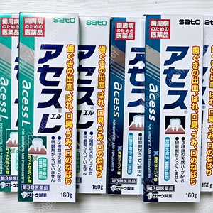 일본 잇몸치약 사토 아세스 sato acess 치약 판매