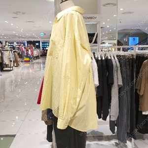 톰보이 오버핏 셔츠 프리