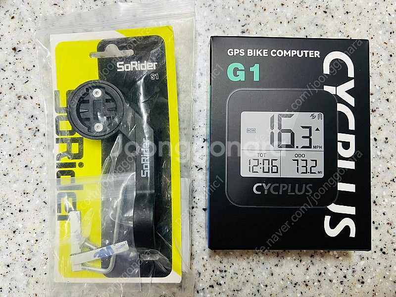 GPS 자전거속도계 C타입 충전식 고프로타입 가민형 거...--0