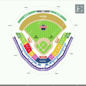 5/16 기아 vs 두산 3루 비스트로 테이블석 4인석