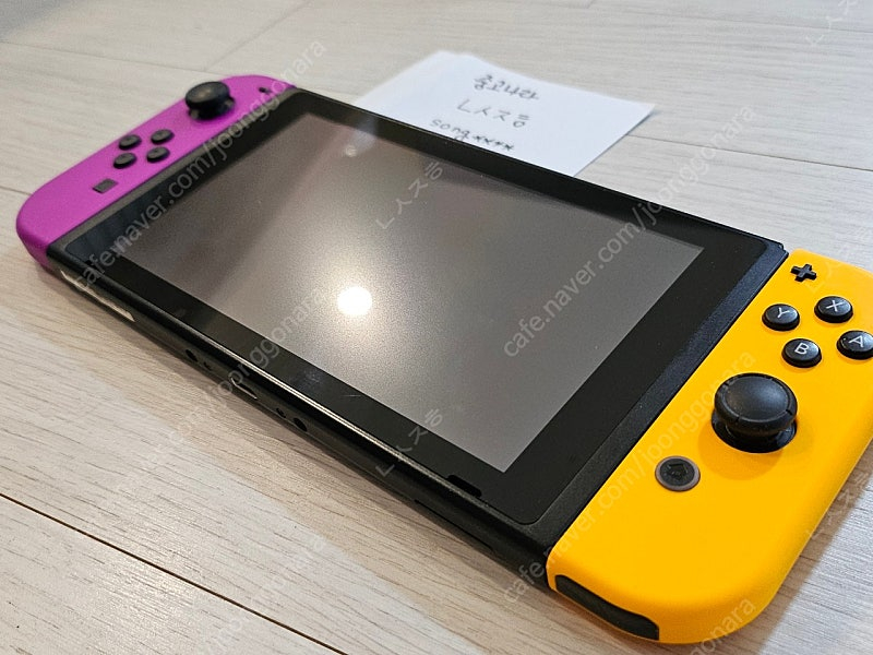 닌텐도스위치 구형 풀세트+스플래툰2+액정필름+sd카드 팝니다 이미지