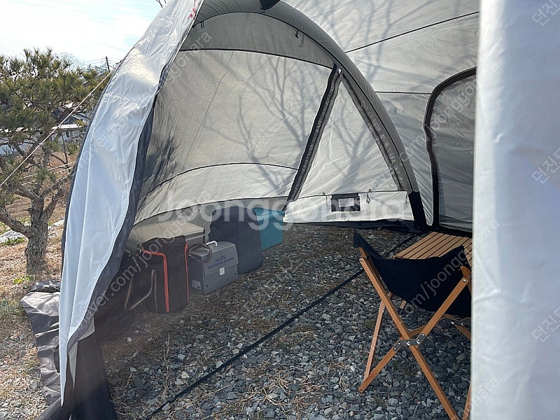 카라반텐트(에르젠 퀵스테이션320에어)팝니다.--5