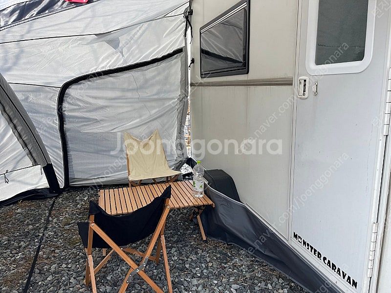 카라반텐트(에르젠 퀵스테이션320에어)팝니다.--8