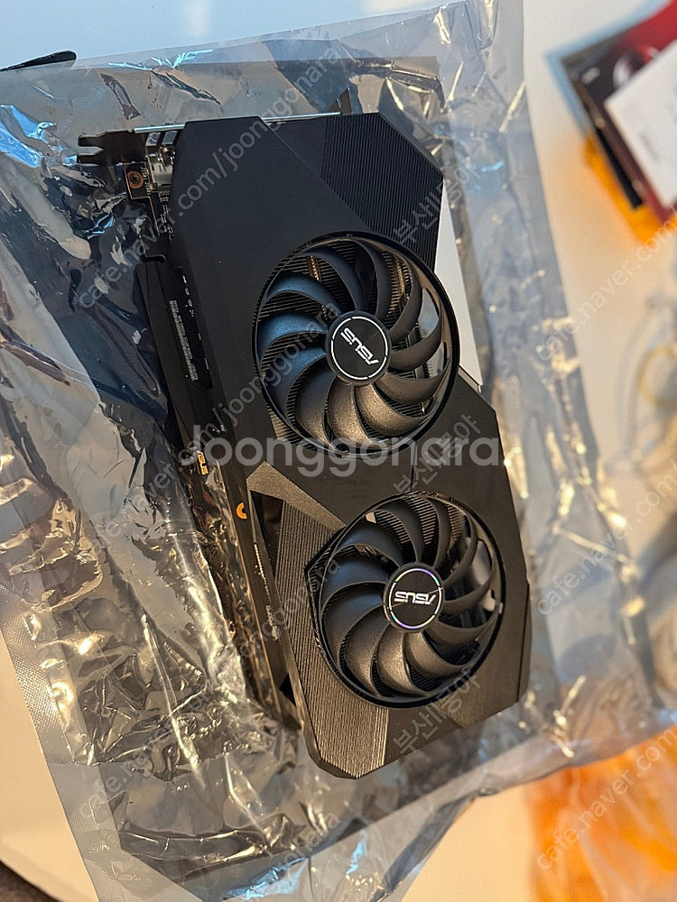 Asus 라데온 6700XT 12GB 듀얼 팝니다!--2