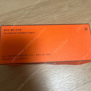 영라뉴 펌킨 브이샷