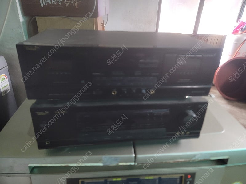 인켈 . 리시버앰프 rv-5020r , 더블 카세트데크 dd-4050c 부품용 판매