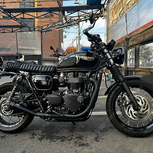 올튜닝 본네빌 T120블랙