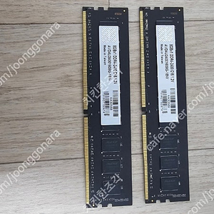 DDR4램 8기가 2개 팝니다.