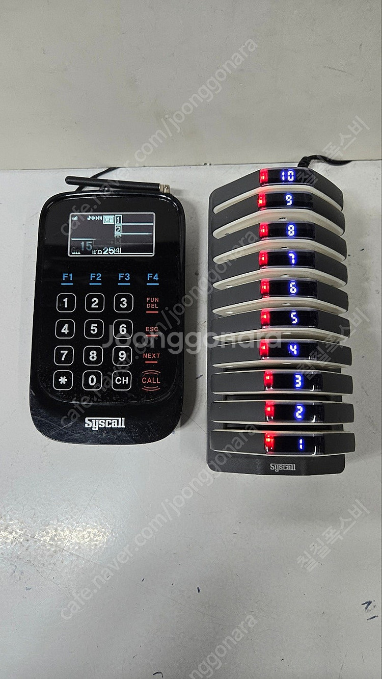 씨스콜제품 중고진동벨 팝니다 sgp-300r 10개 세...--0