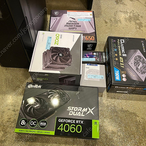 라이젠5 7500F 데스크탑 본체 팝니다(32G, RTX4060)