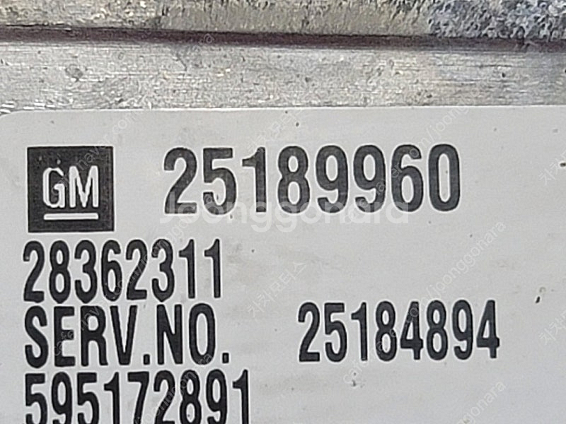 (중고) GM 올란도 캡티바 중고품 ECU (구매전전화) 25189960 ABMJ / 25184894--1