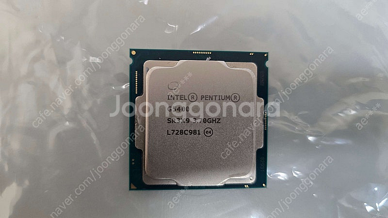 펜티엄 골드 G5400 3.70Ghz CPU--0
