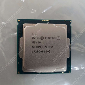 펜티엄 골드 G5400 3.70Ghz CPU