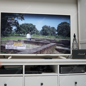 LG 49인치4K UHD TV 화이트프레임 엘지티비 49UH6420