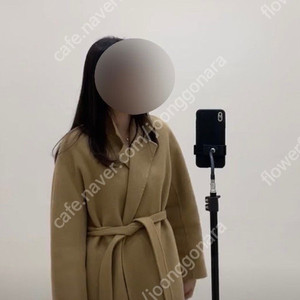 Sie 시에 슈아 핸드메이드 코트 카멜m 18.9