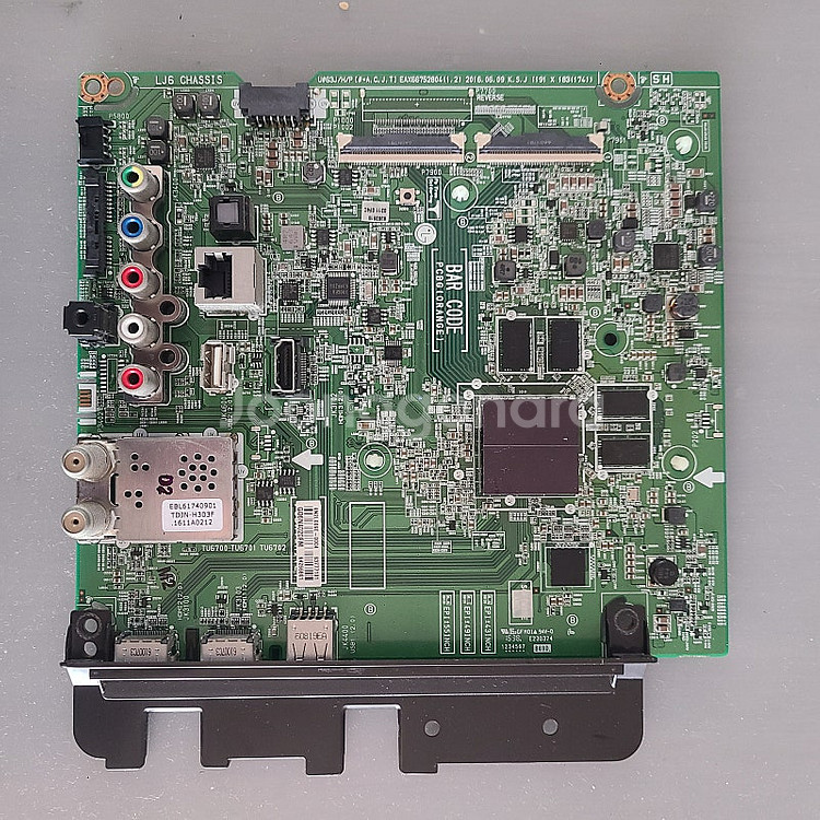 LG 49UH6800 TV메인보드 파워보드--1