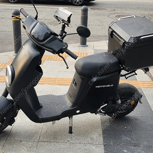 전기스쿠터 모토벨로 A30+배터리 2개+자석거치대,배달세팅