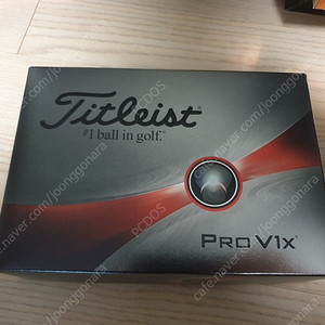 타이틀리스트 pro v1x 골프공 12개 신품 일괄 택포 5만원