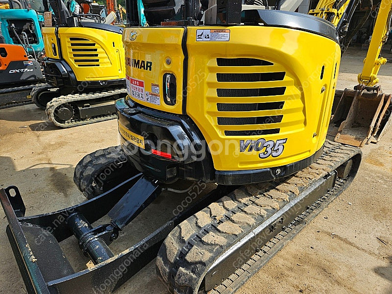 얀마 3.5톤 농장용굴삭기 VIO35 2014년 저가동...--2
