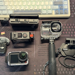 dji 액션5 풀옵션 배터리4개, 1tb sd, 초광각렌즈, dji mic2 , 2년 케어 리프레쉬