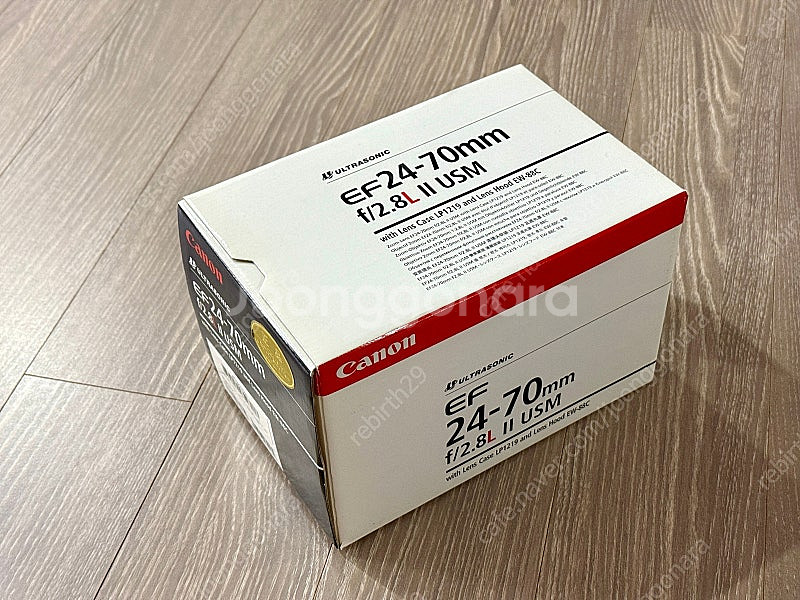 정품 캐논 신계륵 ef 24-70 2.8L 2--0