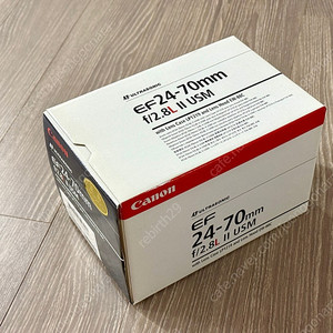 정품 캐논 신계륵 ef 24-70 2.8L 2