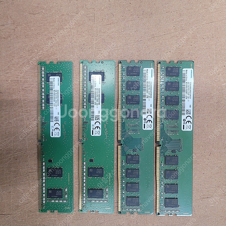 삼성 DDR4 4GB 랩 4장--0