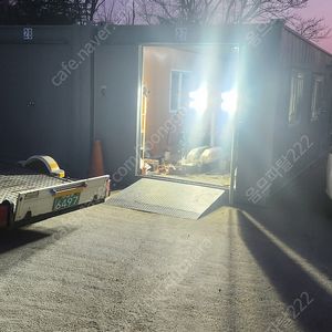 3단붐 초강력 써치라이트 팔아요 (소방차용)