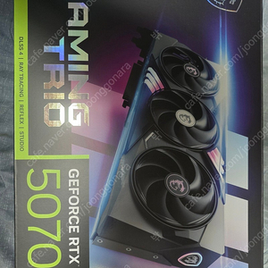 MSI 지포스 RTX 5070 Ti 게이밍 트리오 OC 플러스 D7 16GB 팝니다 (서비스있음)