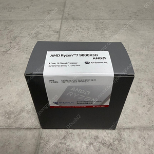 AMD Ryzen7 9800X3D CPU