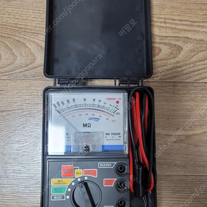 아날로그 절연 저항계 매가터스터 SK-7020S 판매