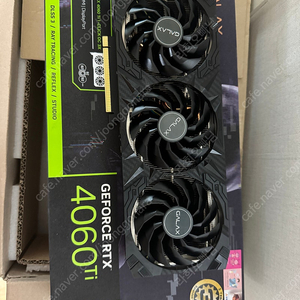 갤럭시 4060TI oc 3팬 8gb 25년1월 구매