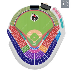5.11(일) DH 2차전 KT vs 롯데 3루 응원지정석 237 3열 2연석
