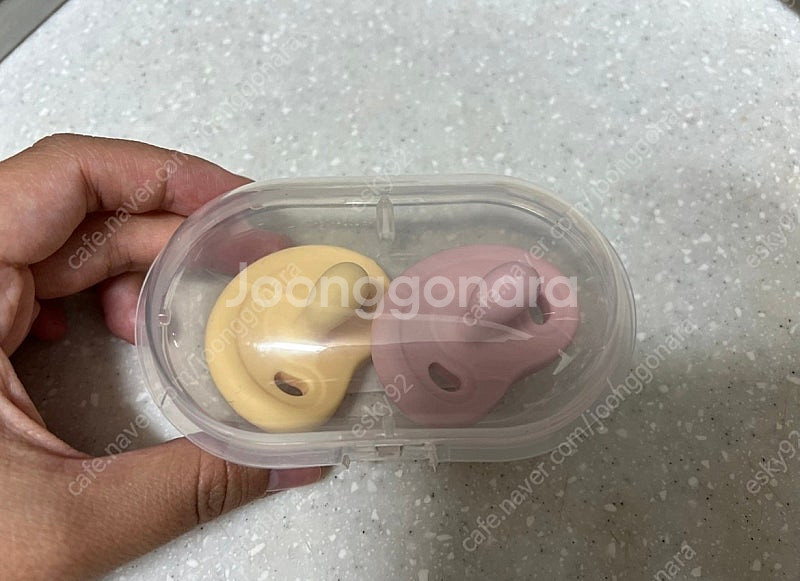 모윰 올실리콘 마카롱 쪽쪽이 1단계+ 더블하트 쪽쪽이--0