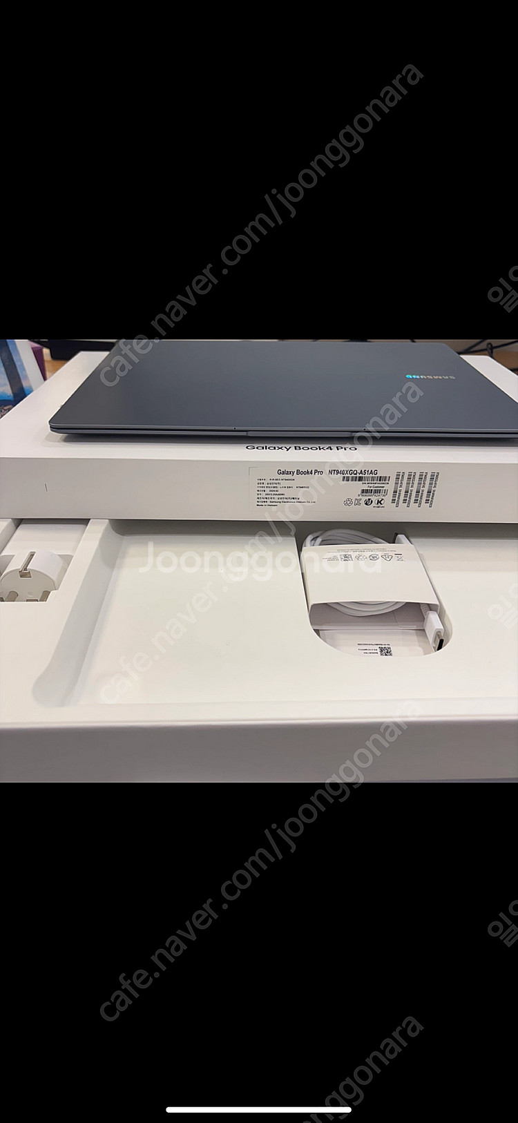 갤럭시북4프로 개봉만 해본 풀박 팝니다 (NT940XG...--2