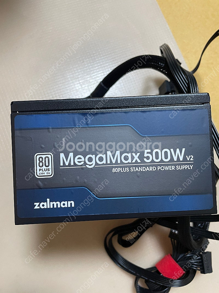 잘만 MegaMax 500W 80PLUS스탠다드--1