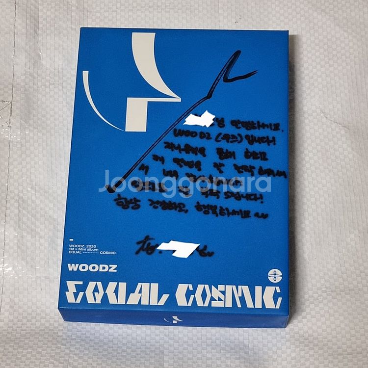친필 싸인) WOODZ 조승연 우즈 사인 CD 앨범 음...--0