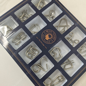 브레인 티저 와이어 퍼즐 15종