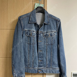 아페쎄 apc 중청 데님자켓 청자켓 s사이즈 팝니다.