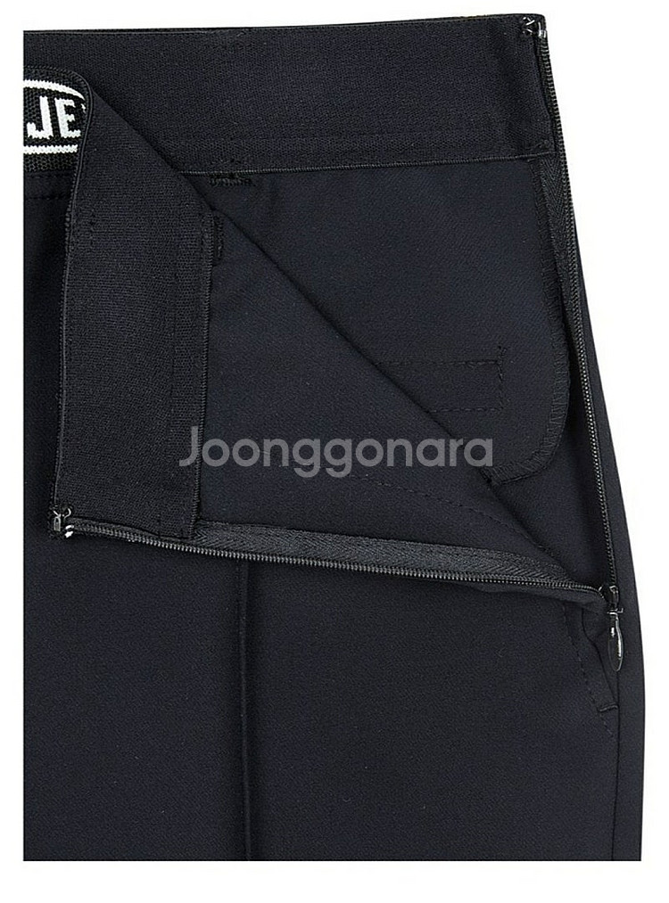 [새상품]보브 (VOV) 골프 미니파우치 핀턱팬츠--3