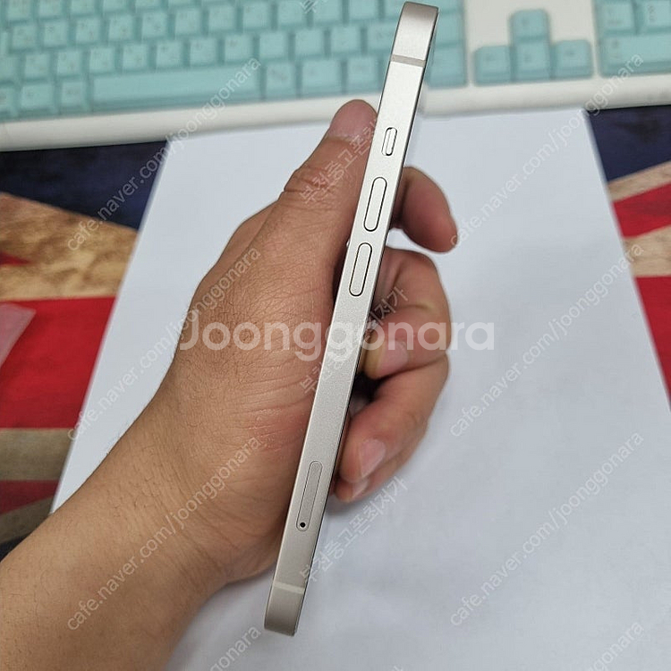 006293 아이폰13 128 화이트 AA급 중고폰 3...--4