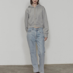 [ORE STORE] DAY-OFF 005 Cropped Hoodie Jumper M.Grey 새상품