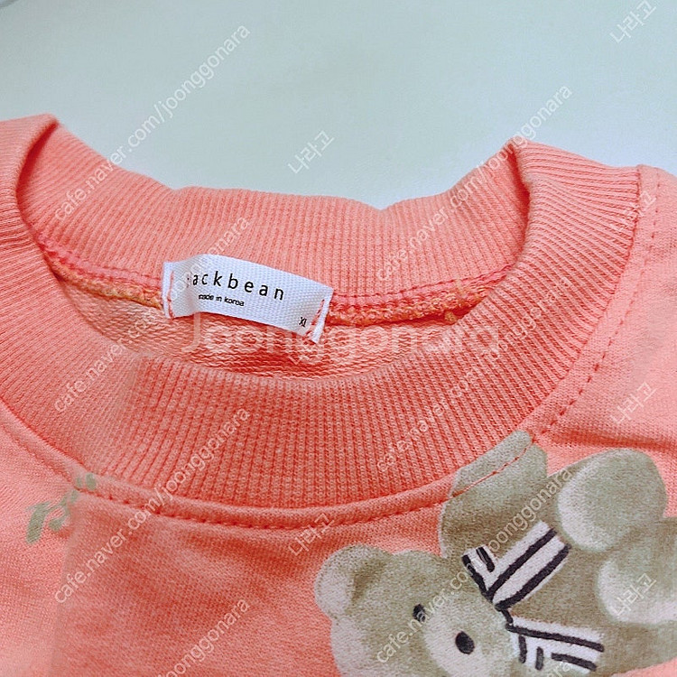 데일리베베,블랙빈 상하복세트 XL 2벌일괄 새상품--3