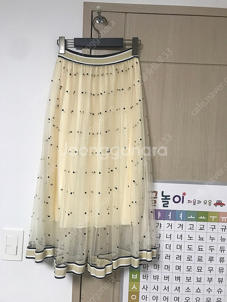 도트 화이트(?) 샤스커트--0