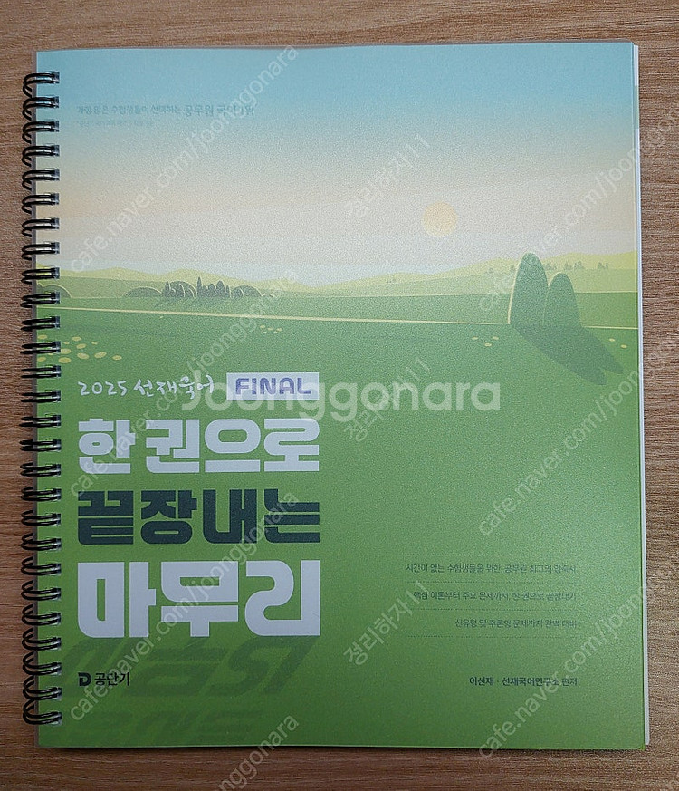 2025 선재국어 한 권으로 끝장내는 마무리--0