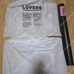박효신 lovers 가방.포스터 정가양도