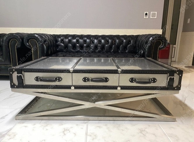 까사알렉시스 가죽쇼파 이미지