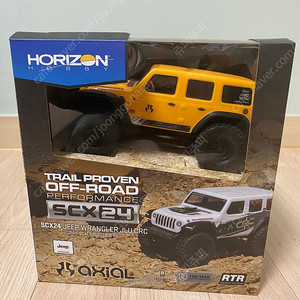 scx24 지프 랭글러 알씨카 (엑시얼 1/24 스케일)