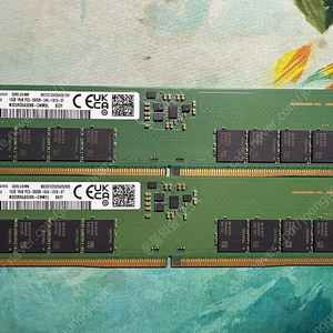 삼성전자 DDR5 5600 16GB 2개